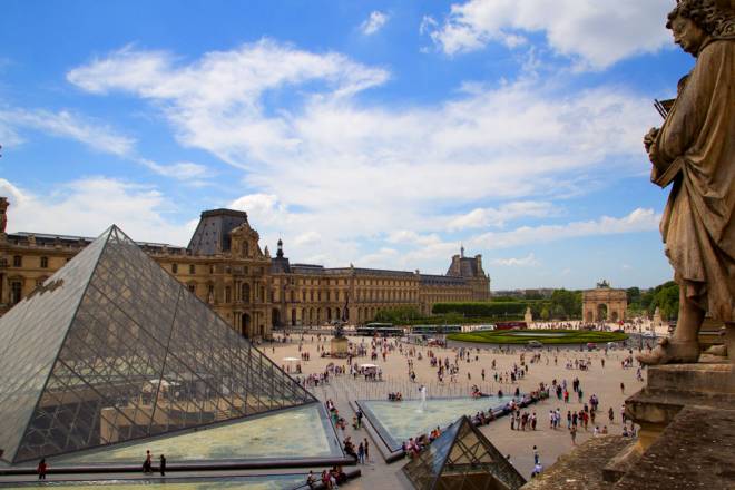 Louvre museum in Paris