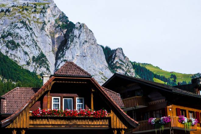 Swiss farmhouse